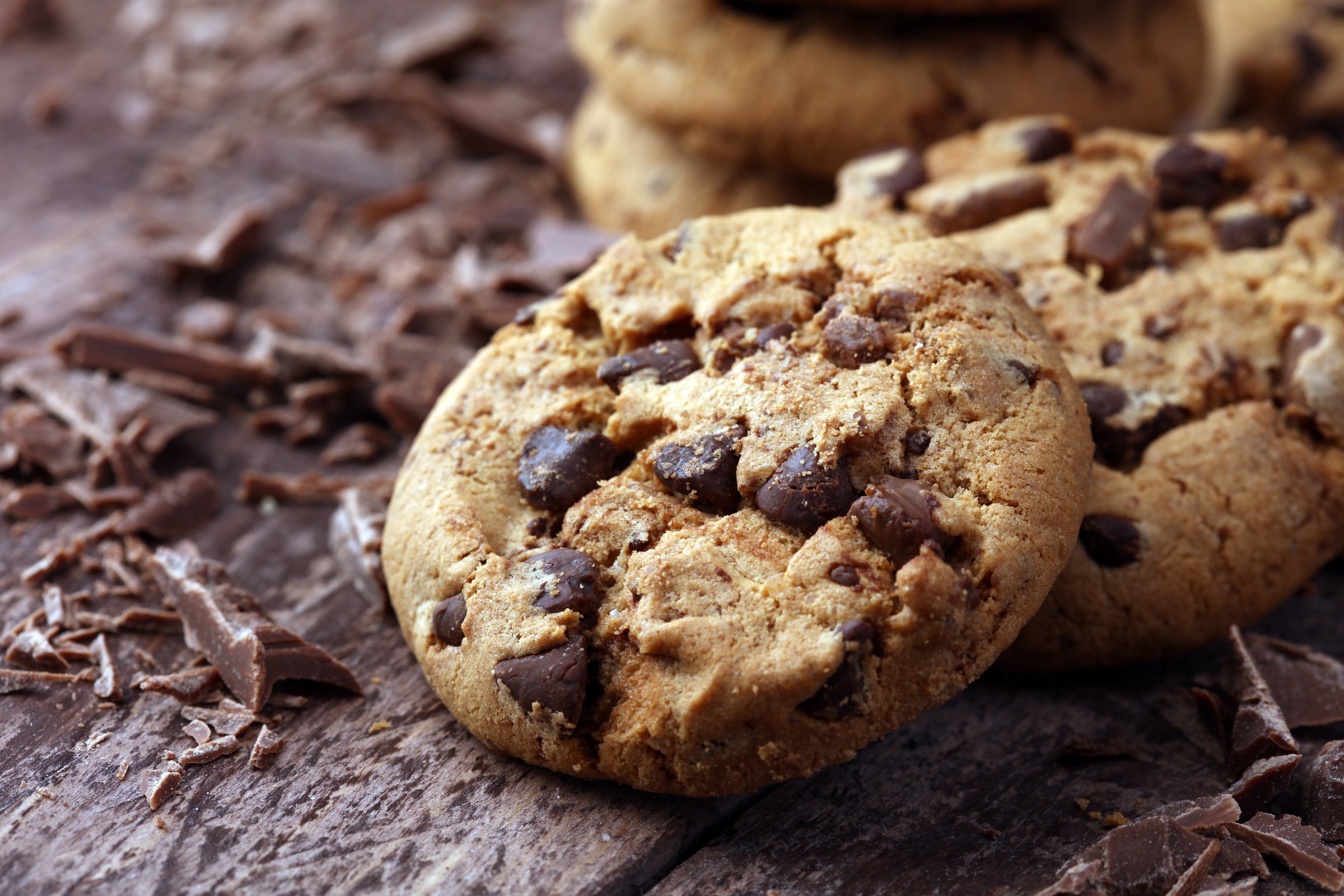 Receita Aprenda A Fazer Cookies Gotas De Chocolate