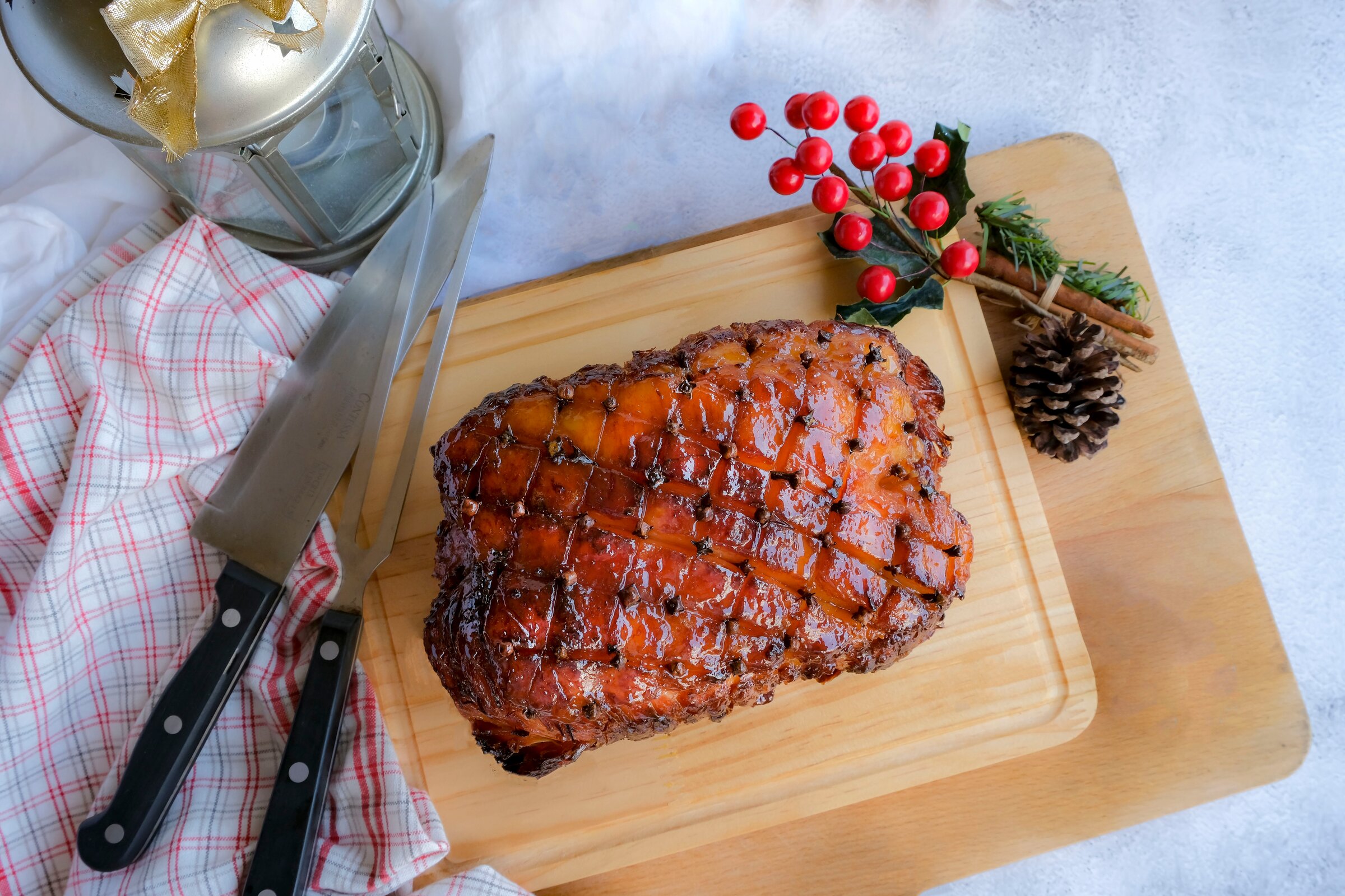 Receita De Natal Tender Molho De Laranja E Abacaxi