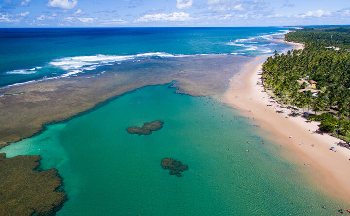 10 lugares águas incrivelmente cristalinas no Brasil