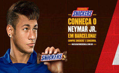 Música de Neymar era parte de ação publicitária de marca de chocolate