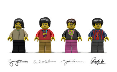 Lego lança versão especial inspirada nos Beatles