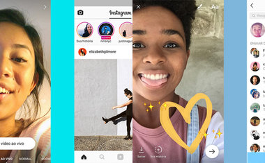 Instagram lança novos recursos para concorrer com Snapchat e Facebook