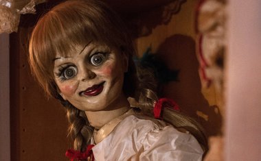 Medo! "Annabelle" vem ao Brasil divulgar sequência do longa