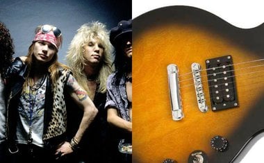 Guitarra usada pelos Guns N' Roses no Brasil participará de leilão beneficente 