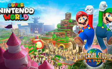 Nintendo revela primeira prévia do parque do Super Mario no Japão 