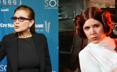 Colegas de elenco e famosos lamentam a morte de Carrie Fisher, a Princesa Leia de "Star Wars" 