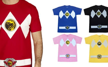 C&A lança coleção de camisetas dos Power Rangers 