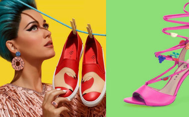 Katy Perry lança linha de sapatos e nós já queremos todos! 