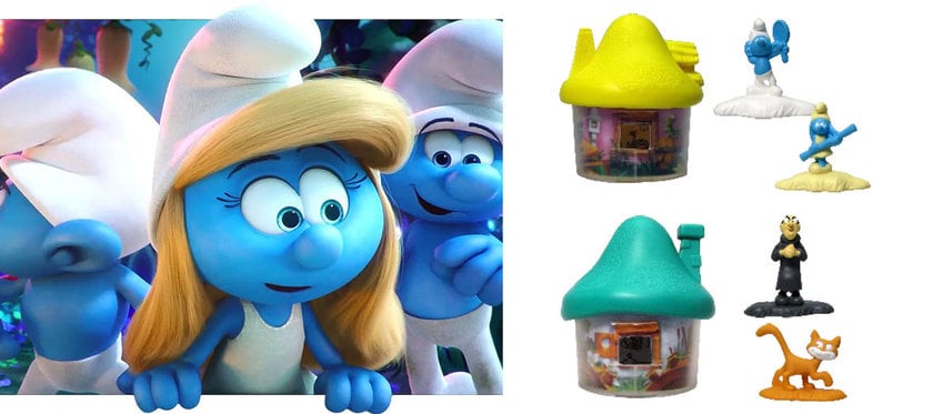 Os Smurfs O Novo Tema Dos Brindes Do Mclanche Feliz Veja Fotos