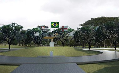 Cidade de São Paulo inaugura praça em homenagem a Ayrton Senna 