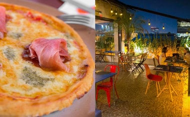 Vila Madalena ganha pizza bar com porções individuais, cerveja artesanal e ambiente descolado