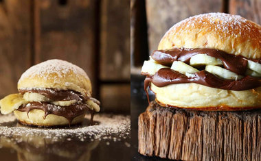 Big X Nutella: pão brioche recheado com creme de avelã e banana é destaque de hamburgueria da Vila Mariana