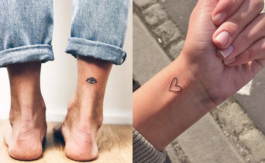 Pequenas e delicadas: 27 tatuagens menores que uma moeda que vão fazer você se apaixonar