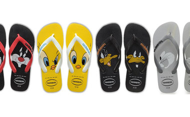 Havaianas lança coleção com personagens da Looney Tunes