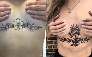 Confira mais de 15 tatuagens underboob para se inspirar 