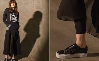 Coleção de Karl Lagerfeld em parceria com a Vans chega ao Brasil; confira! 