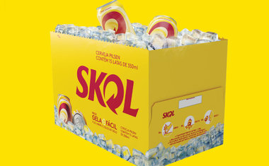 Skol lança embalagem que vira cooler para facilitar o verão da galera; saiba mais!