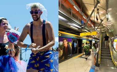 Havaianas surpreende linha amarela do metrô com espaço inédito durante o Carnaval e serviços gratuitos