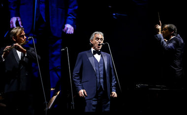 Andrea Bocelli no Brasil em 2018