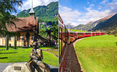 Conheça Meiringen, paraíso na Suíça que promete te encantar