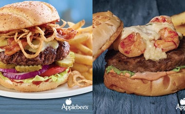 Applebee's traz de volta ao cardápio quatro opções de hambúrgueres especiais; confira!