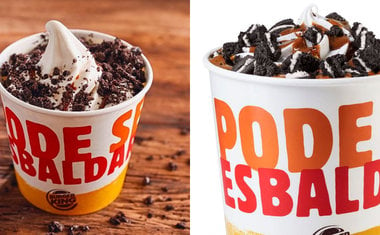 Burger King lança sorvete com Oreo em pote de 1 litro por tempo limitado; saiba mais!