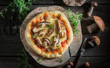 10 receitas de pizzas vegetarianas para fazer em casa