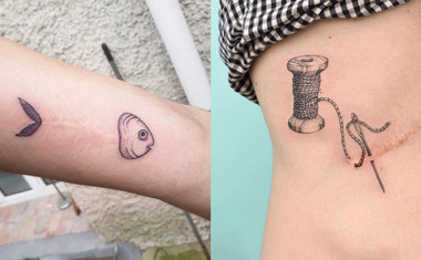 12 ideias de tatuagens para transformar cicatrizes em verdadeiras obras de arte