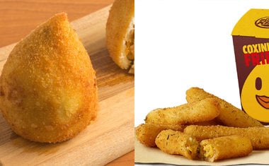 Burger King lança coxinha em formato de batata frita e une duas maravilhas em um só petisco