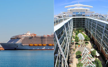 Symphony of the Seas, o maior navio do mundo, realiza sua primeira viagem neste sábado (7); saiba mais 