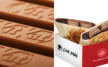 Taco Bell lança sobremesa com recheio de ganache e Kit Kat em todas as suas lojas; saiba mais!