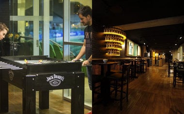 Jack Daniel's inaugura camarote no Allianz com balada, serviço open bar, jogos de mesa e área para descanso