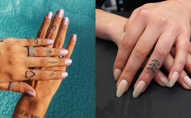 tatuagem delicada na mão tattoo feminina na mão delicada 