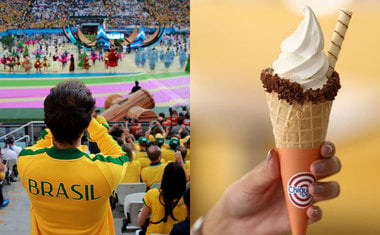 Sorveteria distribui casquinhas de graça a cada vitória do Brasil na Copa do Mundo; saiba como retirar seu voucher!