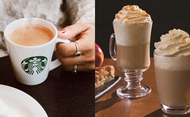 Starbucks cria novos sabores de cappuccino para o inverno; saiba mais!