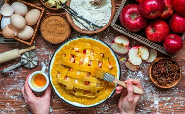 Aprenda a fazer a legítima torta de maçã americana