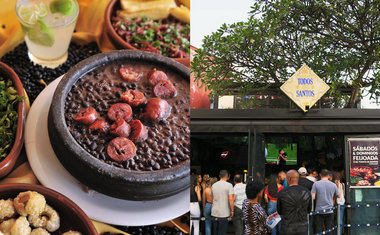 Bar na Vila Madalena presenteia clientes com feijoada por conta da casa durante os finais de semana