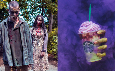 Zombie Frappucino: Starbucks lança bebida macabra para comemorar o Halloween