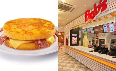 Omelete com bacon e queijo é nova aposta do Bob’s para o café da manhã