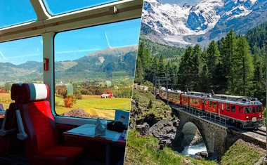 10 viagens de trem pela Europa que realmente valem a pena