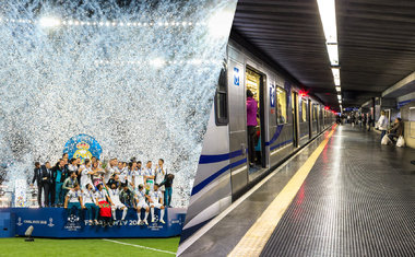 Metrô de São Paulo vai transmitir ao vivo a final da Champions League; saiba mais