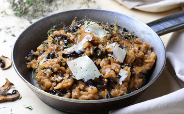 Receita: aprenda a fazer risoto de shitake e shimeji