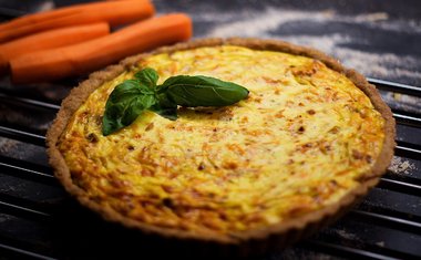 Quiche de cenoura com Cream Cracker vai te surpreender pelo sabor; confira!