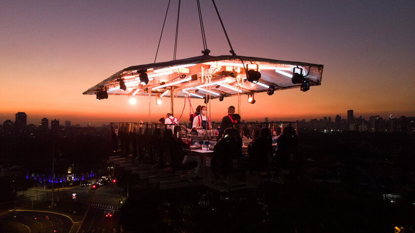 Dinner In The Sky 2021 Guia Da Semana