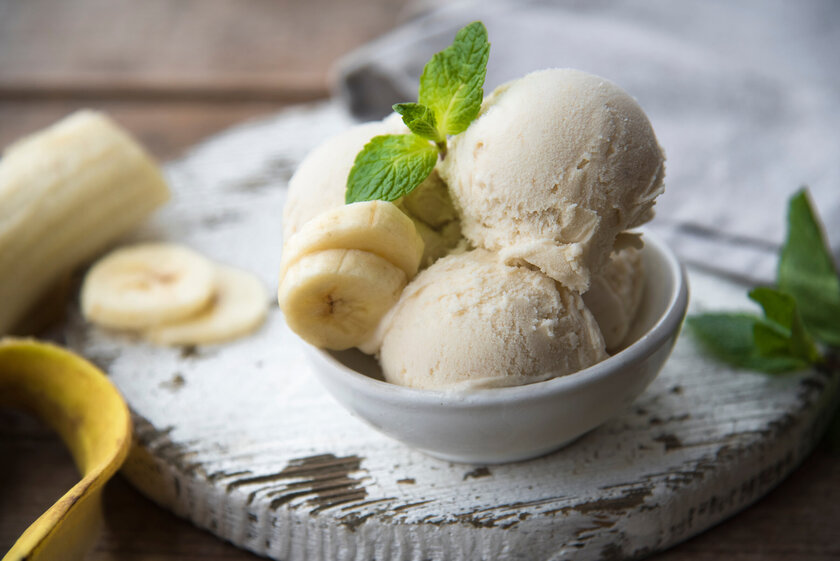 Sorvete de banana congelada é fácil e super cremoso veja a receita