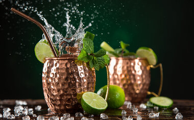 Receita: aprenda a fazer Moscow Mule Blue em casa