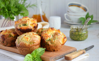 Muffin de tapioca com legumes é opção saborosa para o lanche da tarde; confira!