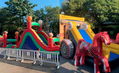 Parque Ibirapuera aposta em brinquedos infláveis para as férias de julho 2022; saiba tudo!