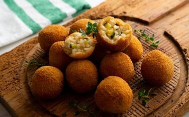 Receita: Bolinho de Arroz na AirFryer crocante e simples de fazer!