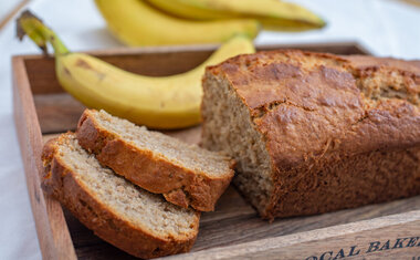 Pão de Banana Fit com Aveia é fácil e saboroso; veja a receita!